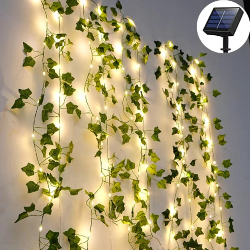 Flor Artificial com Led Solar - Iluminação Decorativa