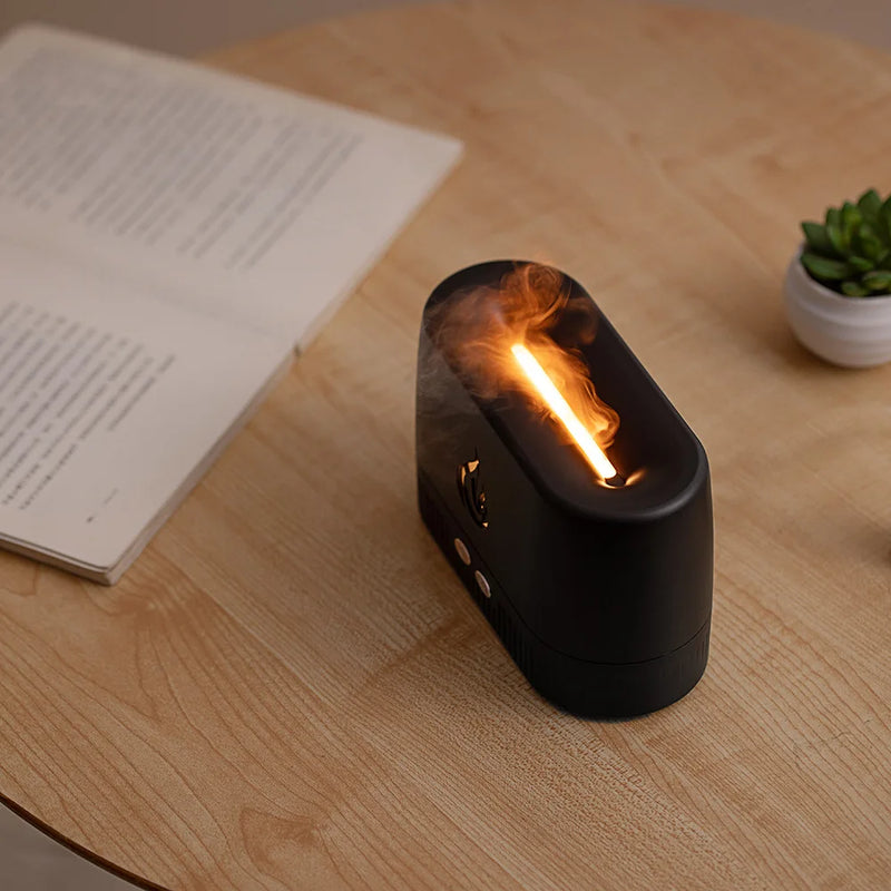 Umidificador Ambiente com Iluminação Fogo Design NOVO