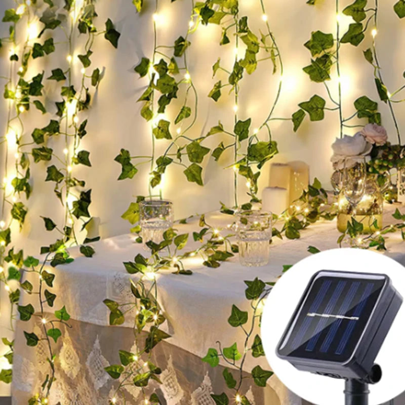 Flor Artificial com Led Solar - Iluminação Decorativa